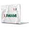 University of Miami White Jersey Pixelbook Skin